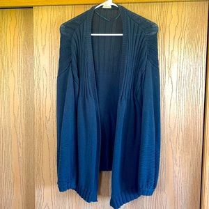 Item & Thread Teal Cardigan Size Medium